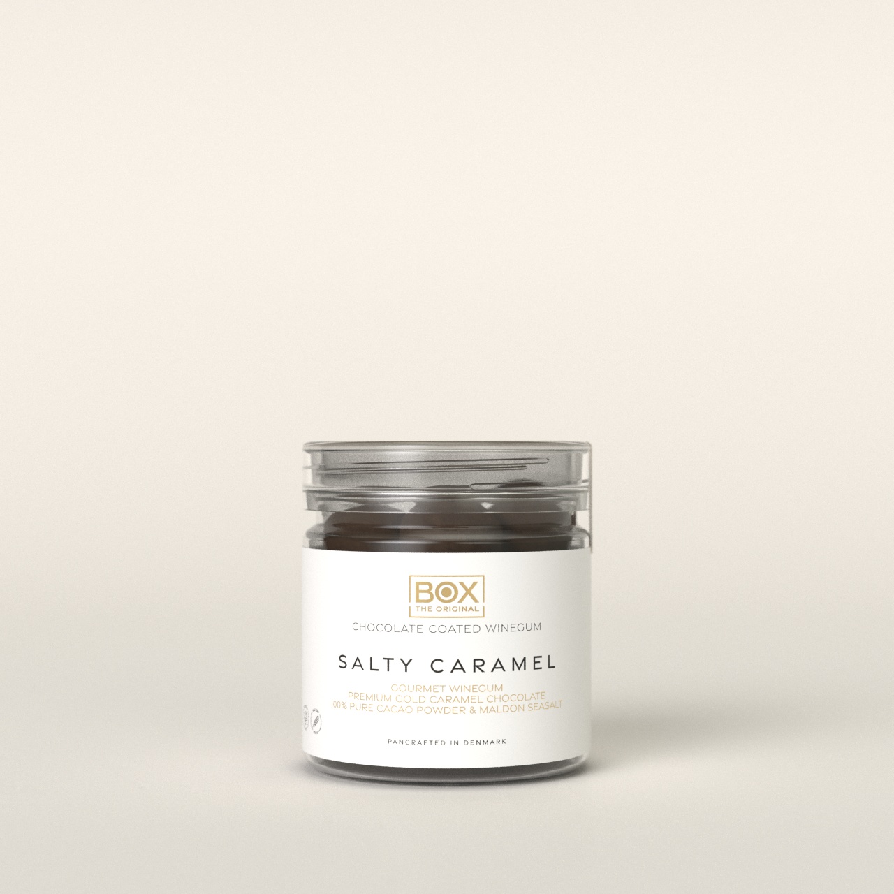 BOX THE ORIGINAL Salty Caramel vingummi med chokolade - Billede 3