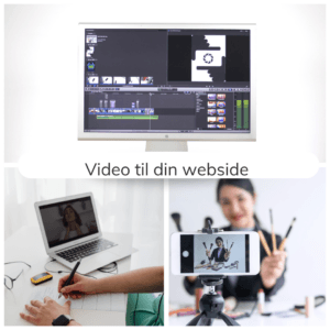 Videointro / Canva-video til din webside
